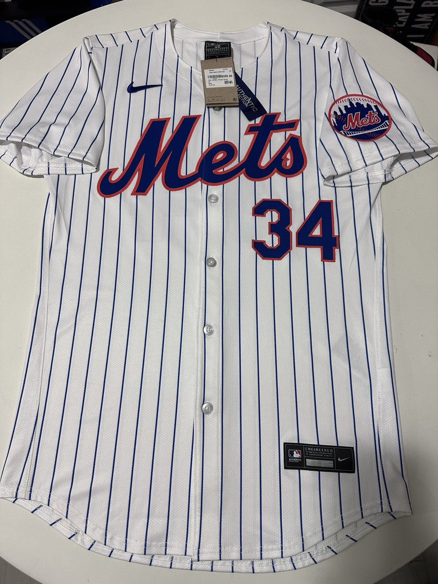 Nike On Field Authentic New York Mets Kodai Senga Home jersey sz