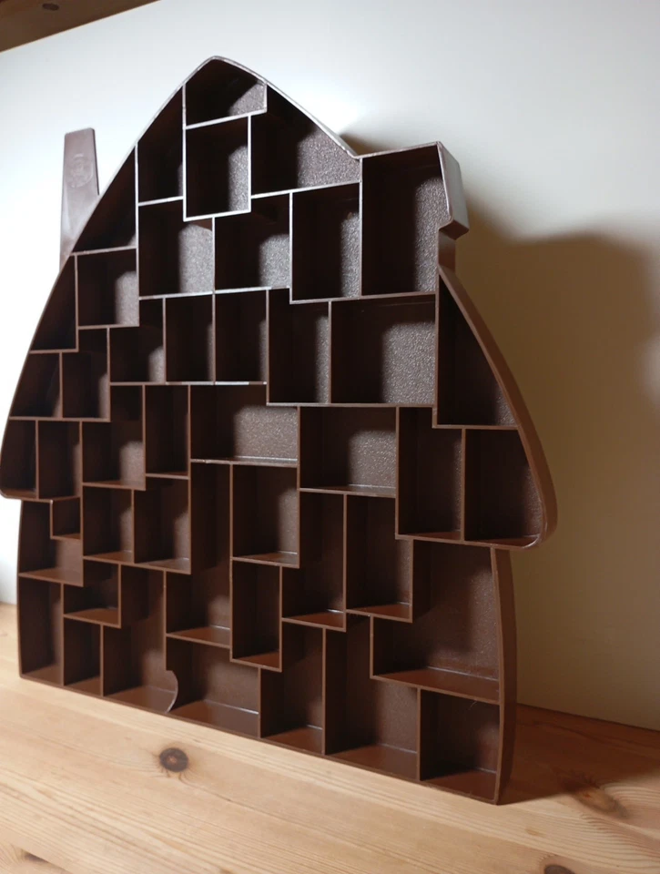 Schlümpfe Setzkasten braun für Bully - Figuren Bully's Setzkastenhaus W. Germany - Bild 4 von 4