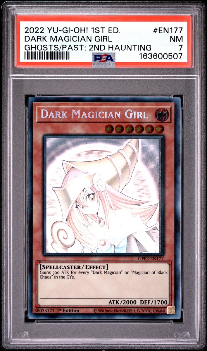 Dark Magician Girl (Ghost Rare) GFP2-EN177 Ghosts from the Past