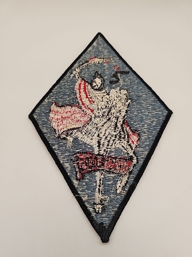 USN VF-193 GHOSTRIDERS NO COLOR HOOD Banshee Demon Fighter Squadron Patch No Glo - Bild 4 von 6