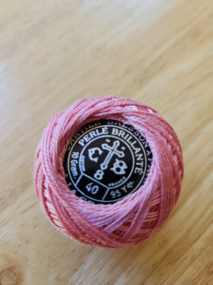 1 Ball of Cartier-Bresson Perle Brillante Cotton #8 Embroidery Thread 95 Yards - Image 2 of 4