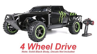 Rovan 1/5 Scale RC WLT Series BLACK 36cc Gasoline RC Truck 4 Wheel Drive