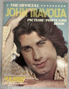 The Official John Travolta / Postcard Book - 23 Full-Color Photos 1978