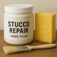 DIY Stucco Crack Repair Kit Stucco Paste Crack Infill Elastomeric