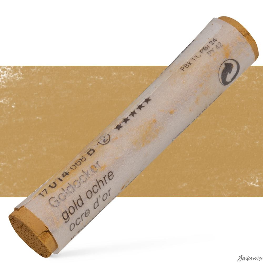 Schmincke Soft Pastel Stick Artist Pigment Gold Ochre 14B For Drawing