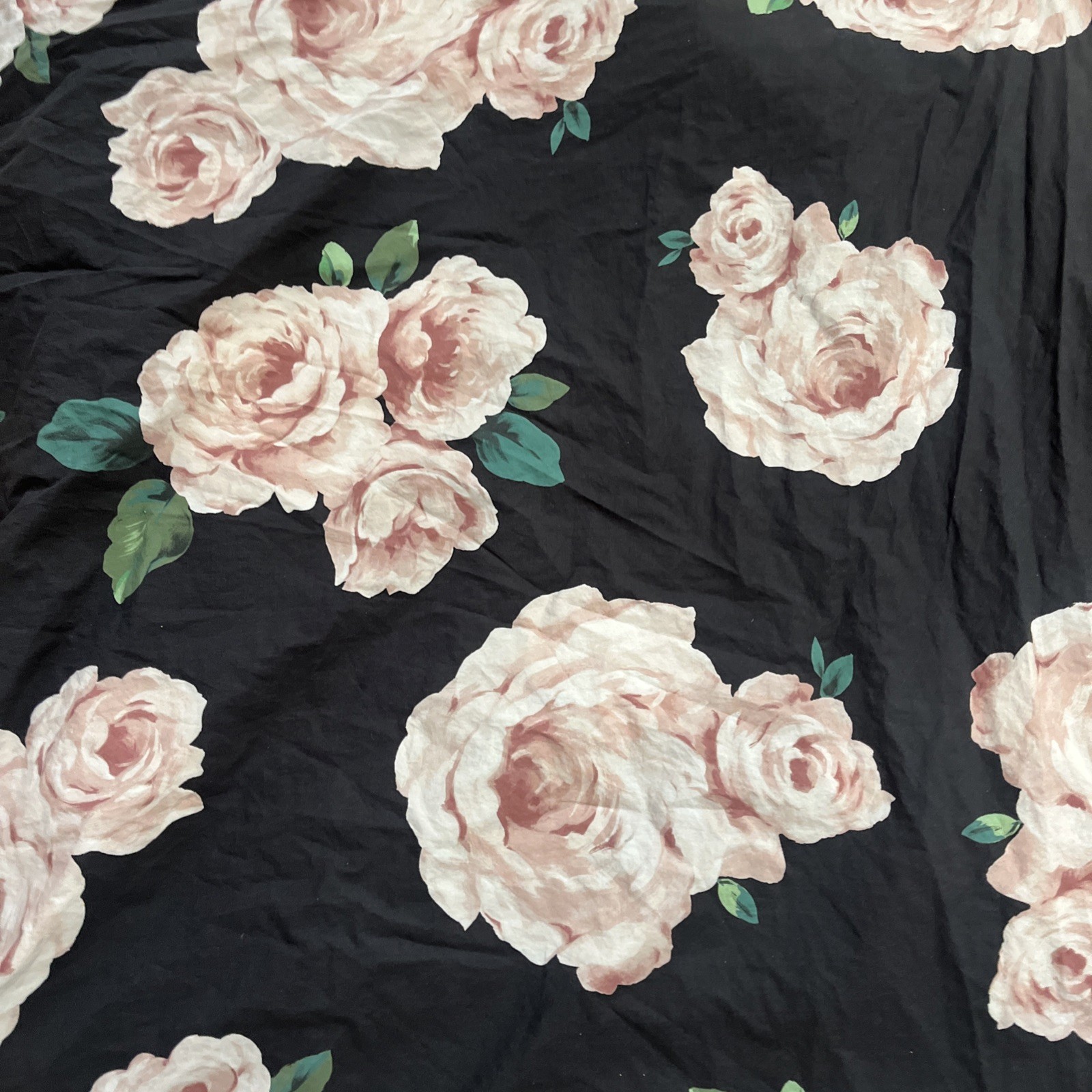Text About Roses Pottery Barn PB Teen Emily & Meritt Bed of Roses Duvet FULL/QUEEN | eBay