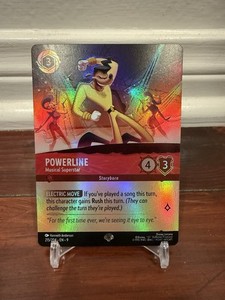 Disney Lorcana Fabled Powerline Musical Superstar Epic Foil 215/204 TCG