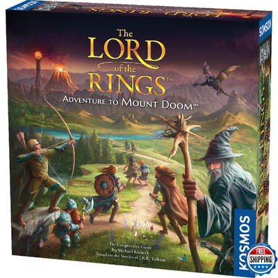 Lord of the Rings: Adventure to Mount Doom | Cooperative Family Strategy Game