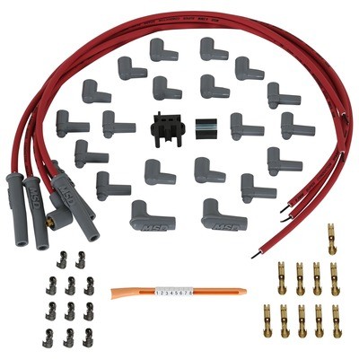 MSD Ignition 31159, Kit Spark Plug Wire Set Super Conductor 8.5 mm for