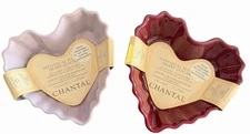 Chantal Set Of 2 Quiche Baking Dishes 1 1/4 Cups 0.3 Liters 93-HQP13
