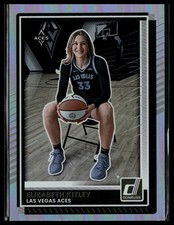 2025 Donruss WNBA #66 Elizabeth Kitley Holo Las Vegas Aces