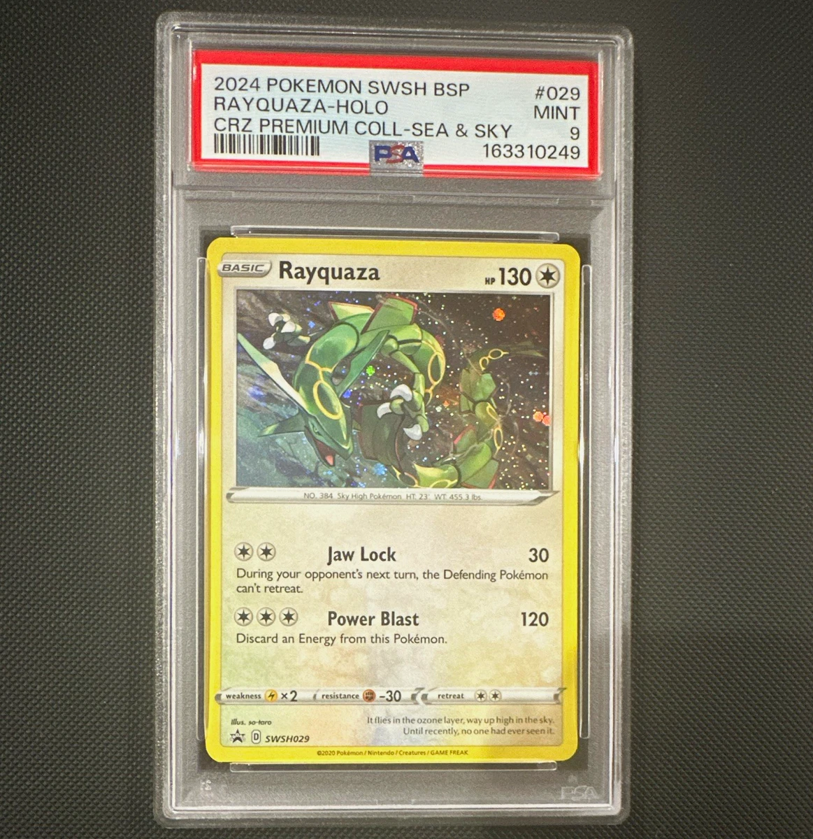 Rayquaza Pokémon TCG Professional Sports Authenticator (PSA) Grade