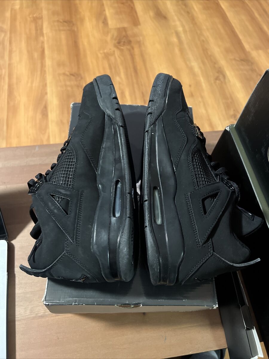 Mens Jordan 4 Retro Black Cat Black/Black 2006 - Size 13 Mens Jordan 4 Retro Black Cat Black/Black 2006 - Size 13