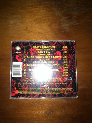 AEROSMITH - PERMANENT VACATION CD (1987) ROCK VG - Picture 2 of 4