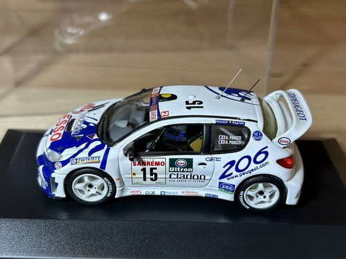 PEUGEOT 206 WRC #15 PANIZZI RALLYE SANREMO 1999 VITESSE SKID SKM99076 1:43 - Foto 1 di 11