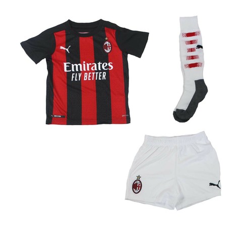 Puma Kindertrikot Set Minikit AC Mailand Milan 2020/21 Kindergröße  116