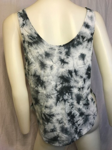 DARE TIE DYE CROP MUSCLE Tank Top SMALL - Picture 4 of 4