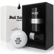 Ball Tatt Personalized Golf Ball Stamp Self-Inking Refillable Golf Ball Marker