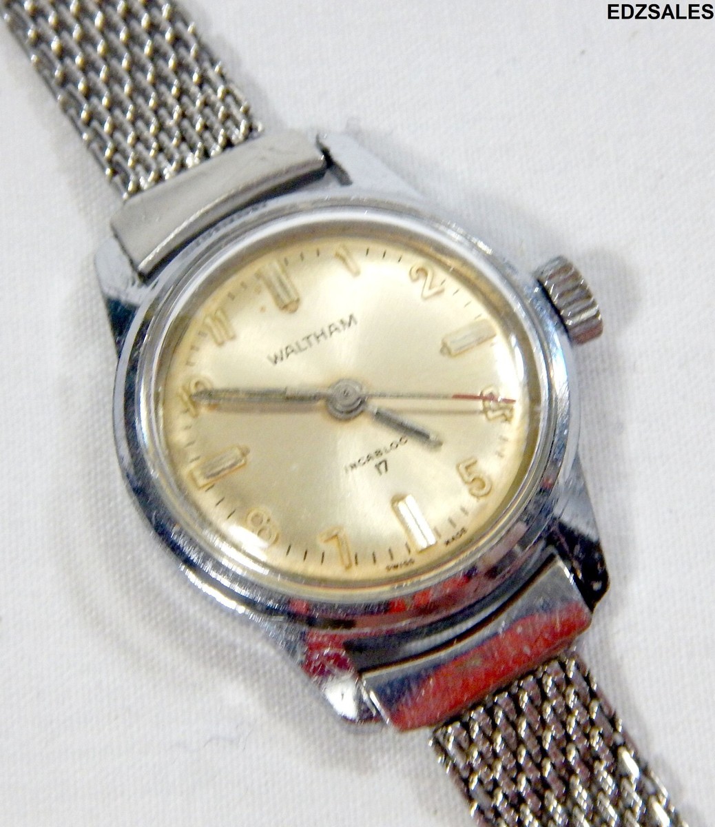 Vintage Waltham Incabloc 17 Swiss Made Ladies Womens Wrist  display picture 3