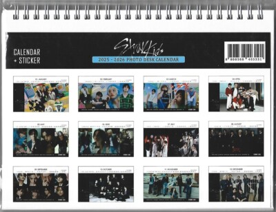 StrayKids Photo Calendar 2025 & 2026 K-POP 2024.09 | eBay