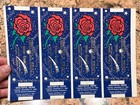 Grateful Dead Sheet of Four Unassigned Concert Tickets (New Year's Eve 1985)