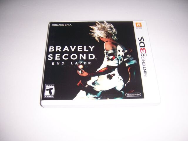 Authentic Original Box Case ONLY for Bravely Second End Layer Nintendo 3DS