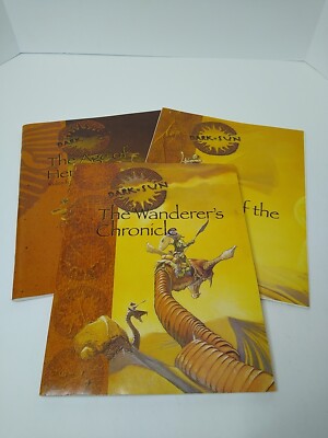Vintage Dungeon And Dragons - DARK SUN Campaign 1995 Expansion Lot Of 3 Booklets