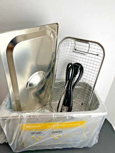 MIITECH Ultrasonic Cleaner 4.5L Machine Professional Timer Heater Jewelry Watch - Picture 9 of 23