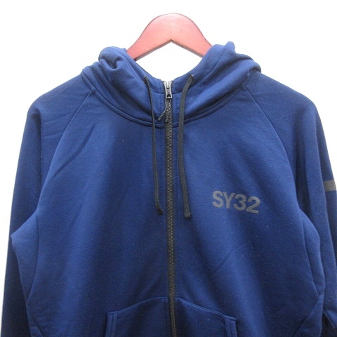 Sweet Years SY32 Hoodie Zip Up Sweat Print Long Sleeve M