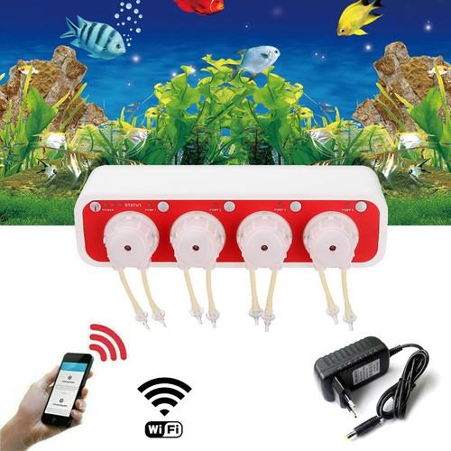 JEBAO 3.4 WiFi Automatic Aquarium Dosing Pump Doser Remote Control Programmable - Picture 2 of 12