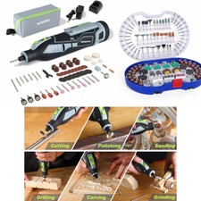 WORKPRO Cordless Rotary Tool w/114 Accessories/276PC Rotary Tool Accessories Kit