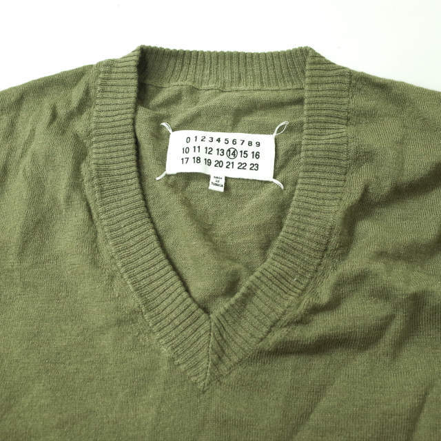 Maison Martin Margiela 14 Vネックニット