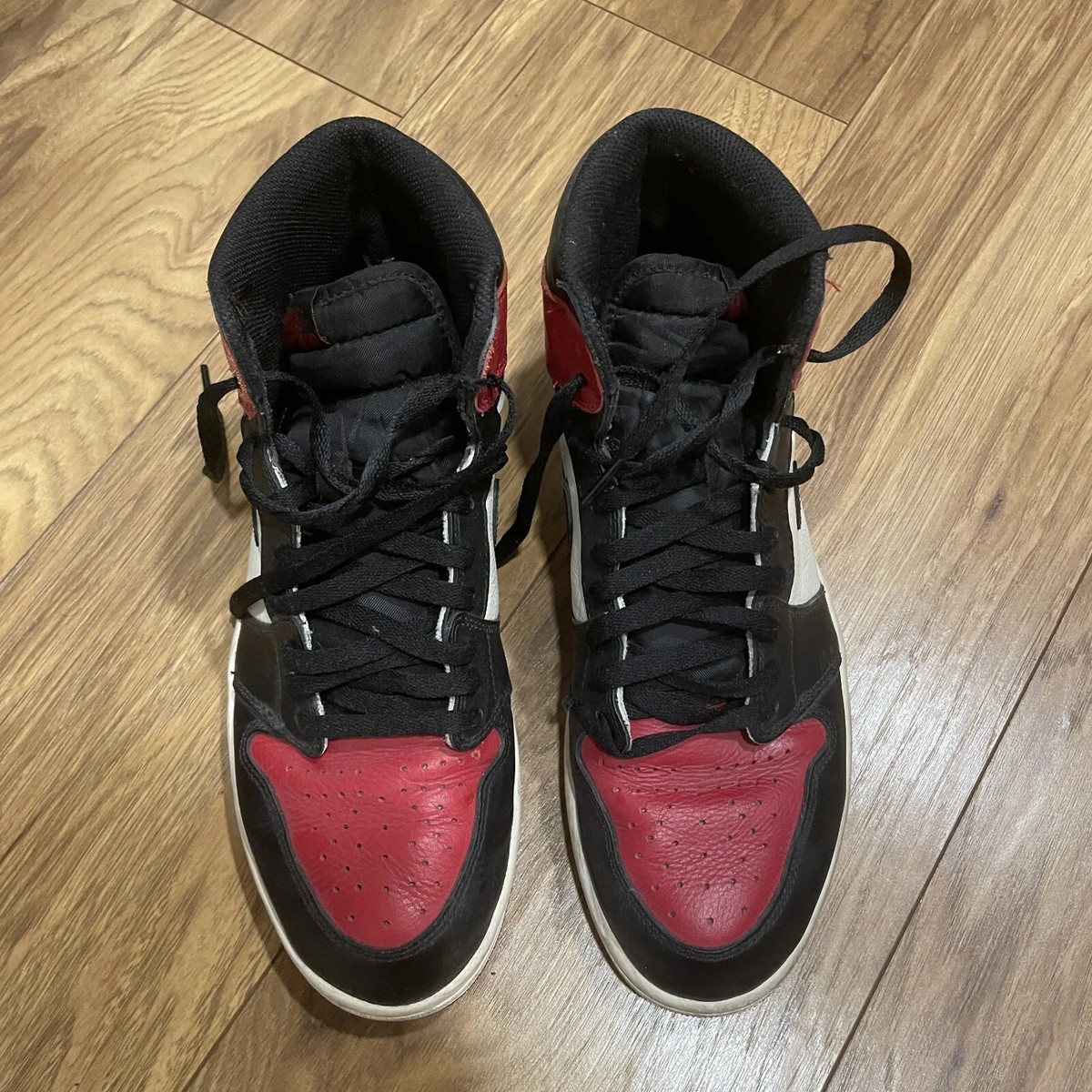 Nike Air Jordan 1 Retro High Bred Toe (2017) / US 11 | eBay