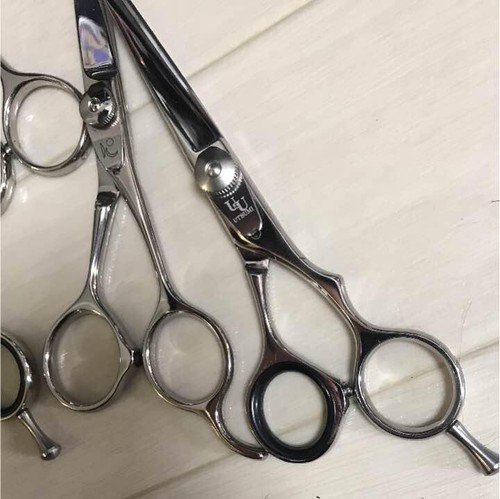Forbici Utsumi Forbici Mizutani Scivolo Taglio Smussato Diradamento Set 6pz Destro - Foto 4 di 4