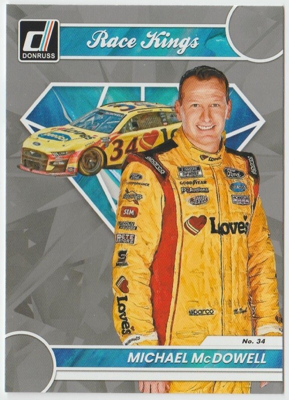 2023 Donruss NASCAR Silver #21 Michael McDowell RK