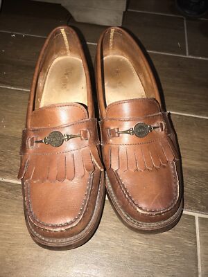 G.H. Bass Weejuns Shoes Men 9 D Brown Leather Kennebec Penny Loafer Slip On GH Bass - Weejuns Penny loafers - Cognac – Merci Paris main image 2