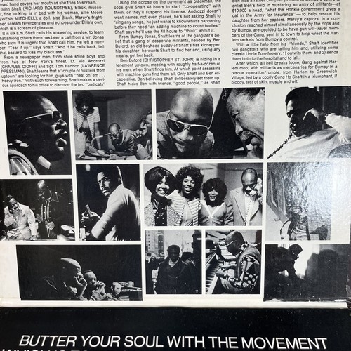LP Vinyl Shaft Ost by Moses Gunn 1971 - Picture 4 of 6