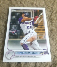 CHRISTIAN ENCARNACION-STRAND 2022 TOPPS PRO DEBUT CARD PD-51 REDS (ROOKIE BASE)
