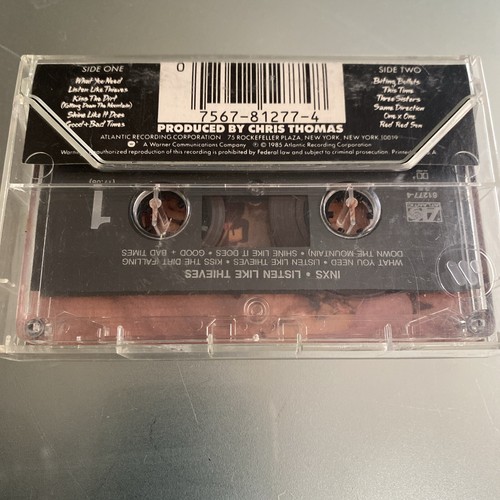INXS 3 💿 LOT: Listen Like Thieves (Cassette), Greatest Hits, Kick VG - Picture 2 of 4