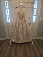 strapless wedding dress size 6