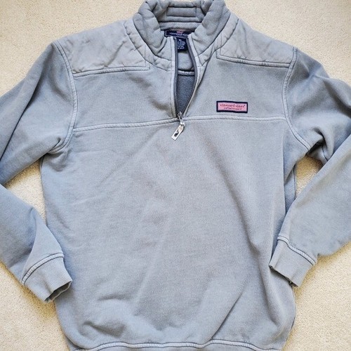 Vineyard Vines Shep Shirt Cotton Quarter Zip Pullover Sweatshirt szXS - Picture 2 of 11