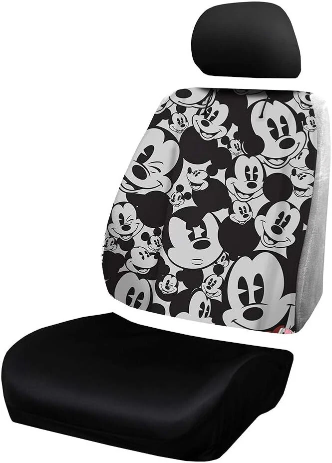 Nuevo juego de alfombrillas delanteras de ajuste universal para BMW Mickey Mouse para asiento de auto camioneta Foto 2 de 4