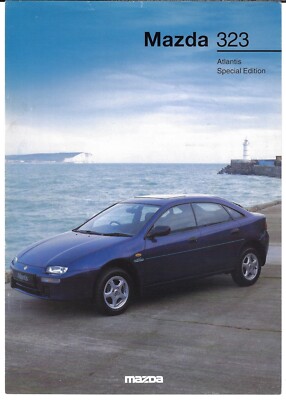 Mazda 323 F Atlantis 1.5 Limited Edition 1995-96 UK Market Single