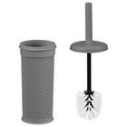 Stylish Toilet Brush With Holder Add Touch Of Style To Your Bathroom - Charcoal