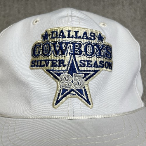 VTG Sports Specialties Dallas Cowboys Silver Season Hat Lightweight Snapback 80s