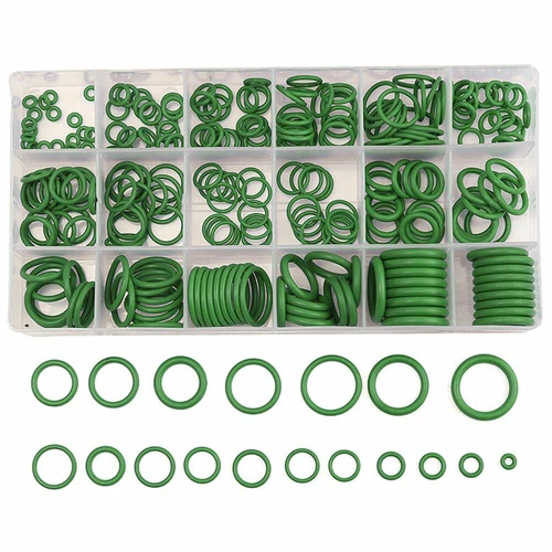 270pcs Rubber O Ring Fluorine Assortment Set Universal Oil Gasket Seal Kit Box - Picture 2 of 12