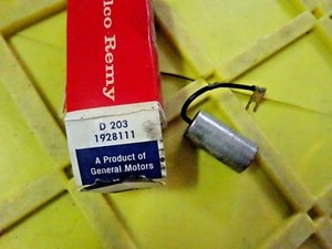 D203 AC Delco Ignition Capacitor New for Chevy Olds Le Sabre De Ville Series 60