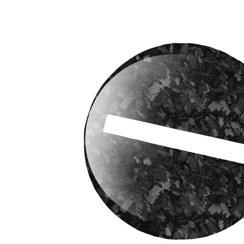 Forged Carbon Fiber Steering Wheel Center Logo Trim for Chevrolet Camaro 2017-23 - Picture 7 of 9
