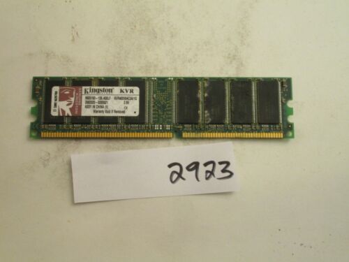 Kingston KVR400X64C3A/1G 1Gb PC3200 400Mhz DDR1 desktop Memory RAM (2923) - Afbeelding 1 van 2