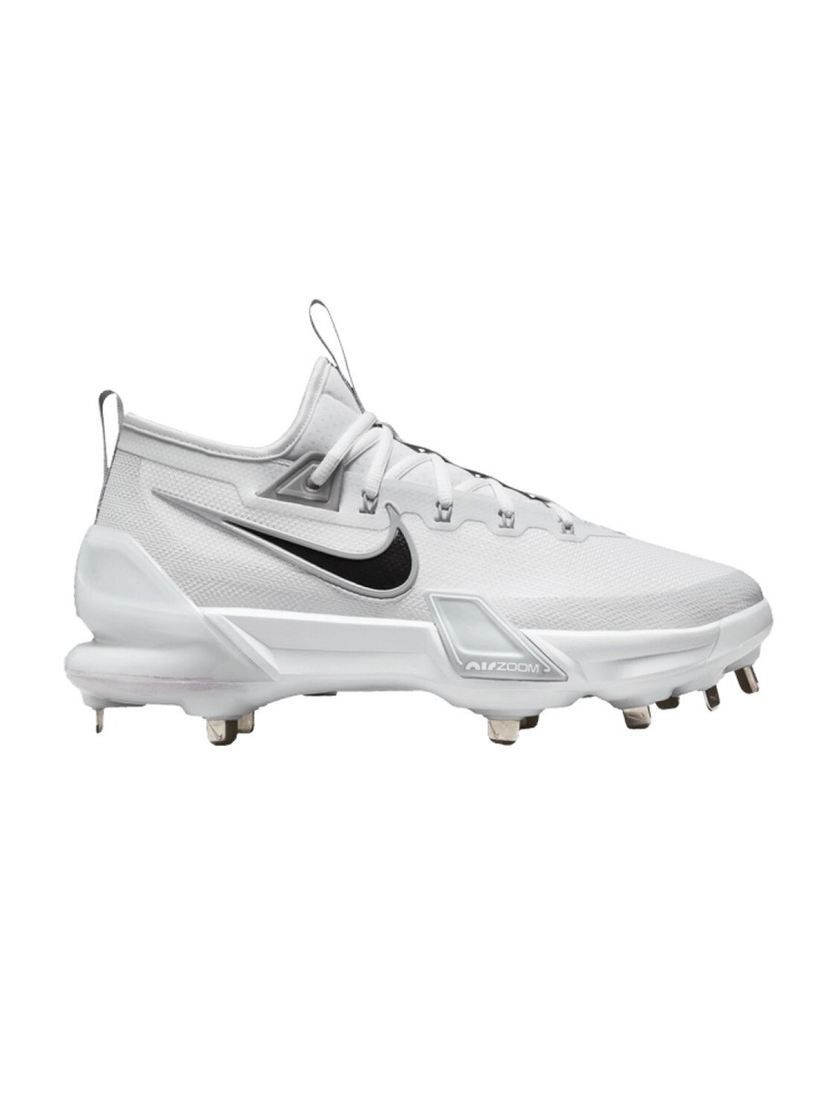 Nike Force Zoom Trout 9 Elite Baseball Cleats White FB2906 Nike Force Zoom Trout 9 Elite Baseball Cleats White FB2906